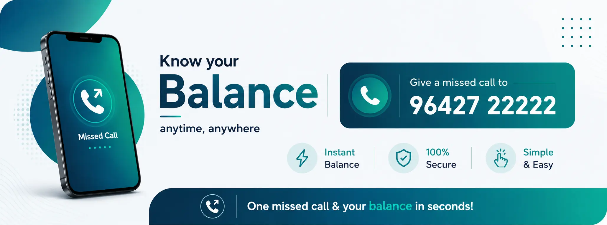 Missed Call banner